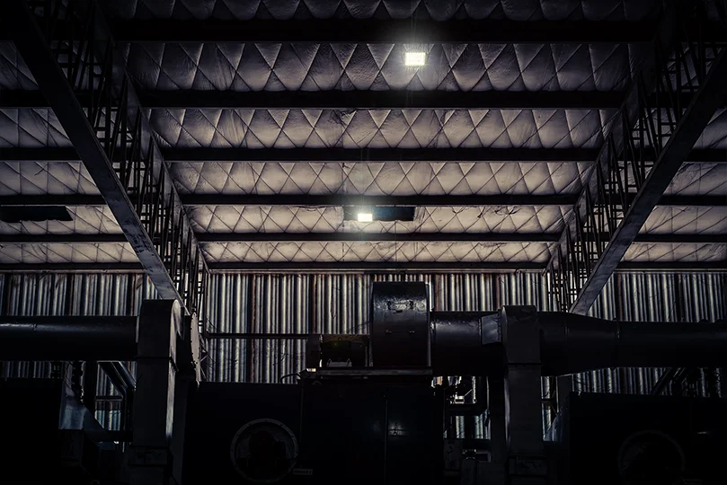 Iluminación de naves industriales - Vista general